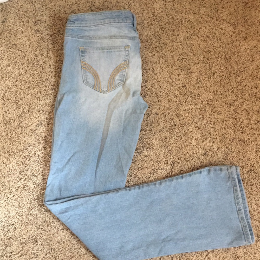 Hollister slim boot jeans.